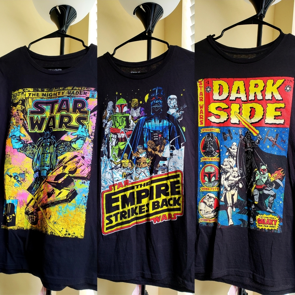 T-shirts.